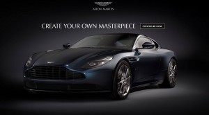 Aston Martin DB11, configurateur