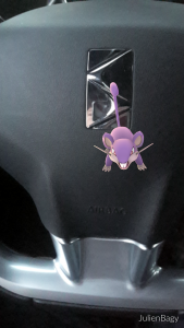 Pokémon Go au volant