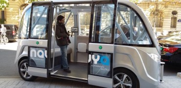Navya Arma  le véhicule électrique et autonome 100 Français