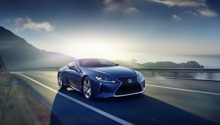 Lexus présentera son nouvel hybrid LC500h à Genève, cette année