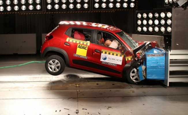 Renault Kwid crash test