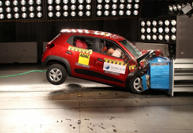 Renault Kwid crash test