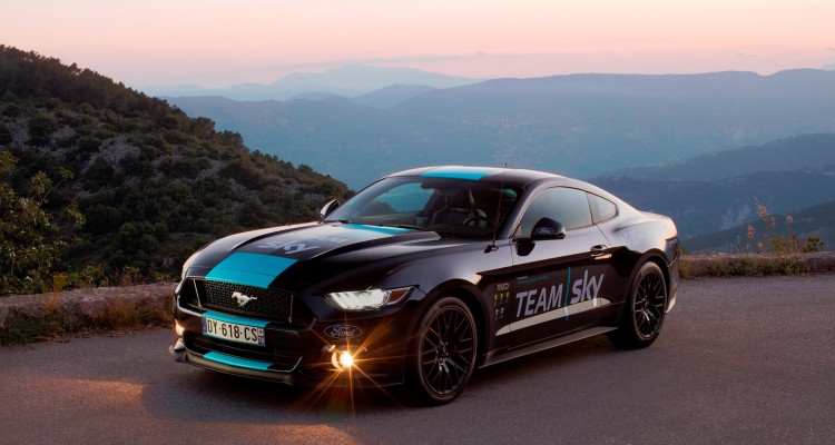 Ford Mustang, Tour de France, Team Sky