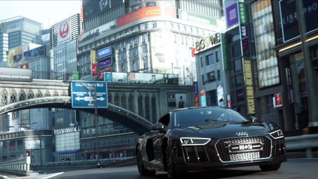 Audi R8 Final Fantasy film