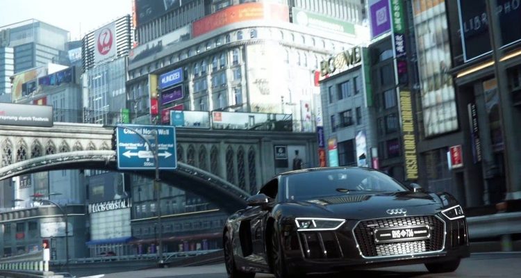 Audi R8 Final Fantasy film