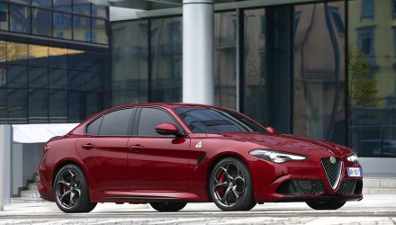 Alfa Roméo Giulia showroom