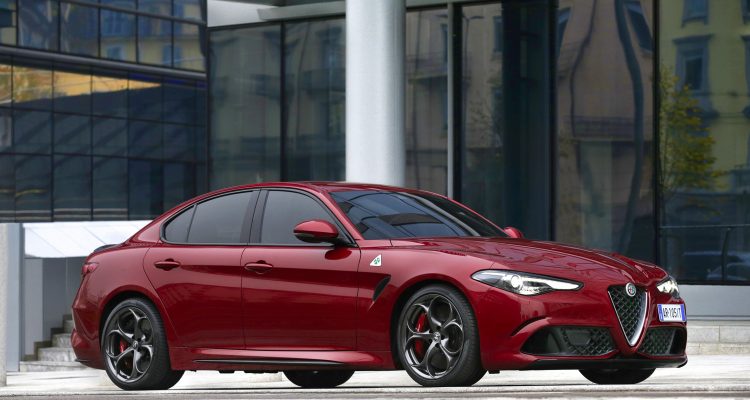 Alfa Roméo Giulia showroom