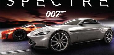 James Bond 007 le circuit électrique en hommage au film Spectre.