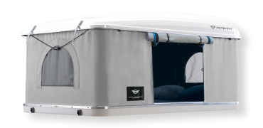 Mini Countryman une tente sur le toit pour un camping tout confort