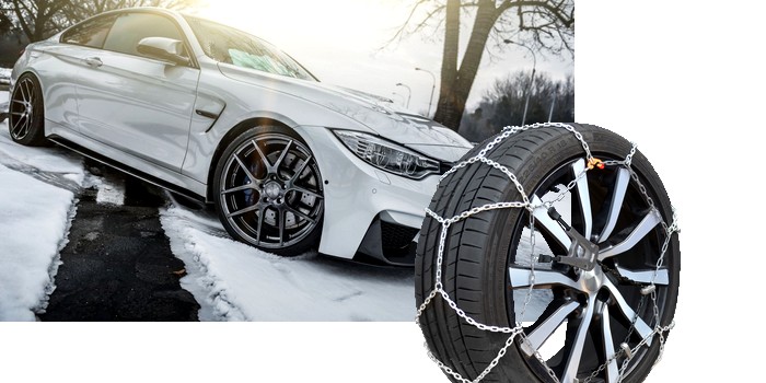 Chaine neige pour voiture à faible passage de roue - Le Mag Auto