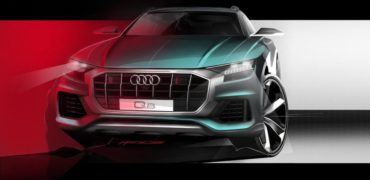 Audi Q8 son minois se dévoile avec un croquis évocateur et officiel