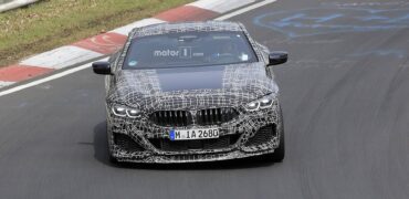 BMW Série 8 la berline d'exception sur le Ring, en action