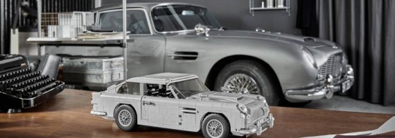 L'Aston Martin DB5 de James Bond en Lego !