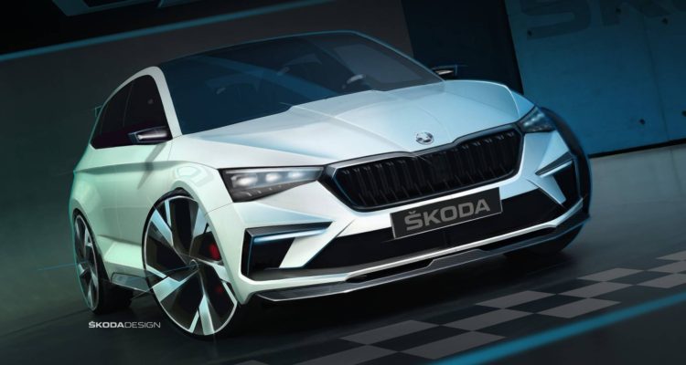 Skoda Vision RS, le concept car tchèque au Mondial de l'Auto 2018