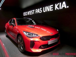 Mondial de l'Auto 2018, la Kia Stinger a de quoi séduire