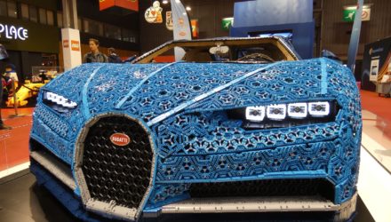 Mondial de l'Auto, Lego aime les voitures et la Bugatti Chiron !