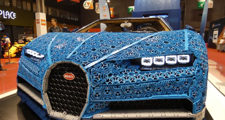 Mondial de l'Auto, Lego aime les voitures et la Bugatti Chiron !