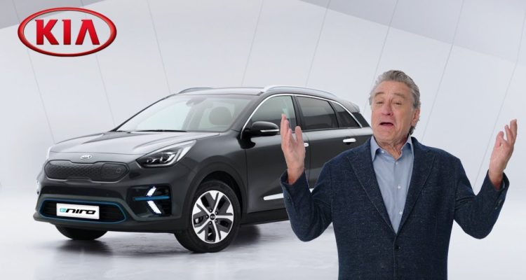 Kia, Robert De Niro dans une pub humoristique pour le e-Niro !