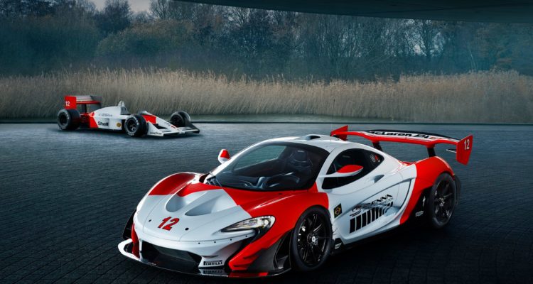 McLaren réalise une P1 GTR aux couleurs de Senna !