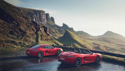 Porsche, des versions 718 T pour la Boxter et la Cayman