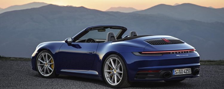 Nouvelle Porsche 911, le cabriolet arrive !