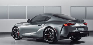 Toyota Supra : la nouvelle sportive vue de derrière