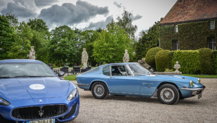 Maserati Famiglia Tridente concours d'élégance 2019