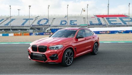 BMW X4 M sur le circuit de Jerez