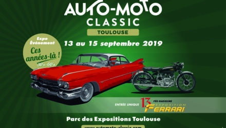 Toulouse : L'affiche du Salon Auto-Moto Classic 2019