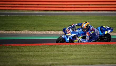 MotoGP Alex Rins sur sa Suzuki