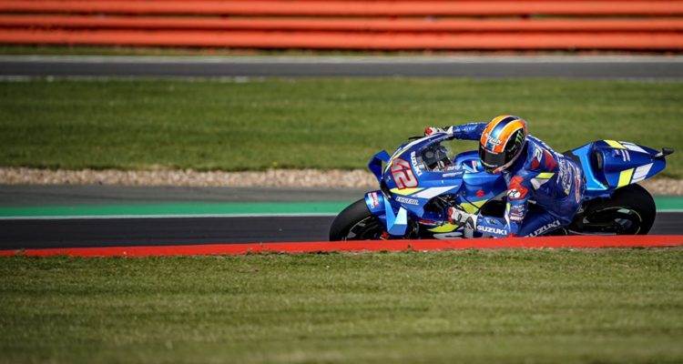 MotoGP Alex Rins sur sa Suzuki