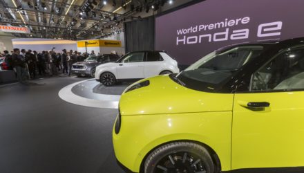 Honda e la petite voiture déjà star du Salon de Francfort 2019 !