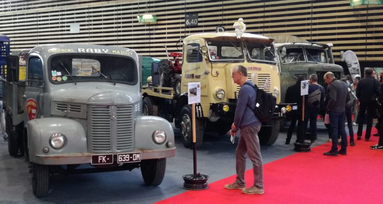 Epoqu'Auto: Une parte des camions Hotchkiss et Berliet du plateau utilitaires