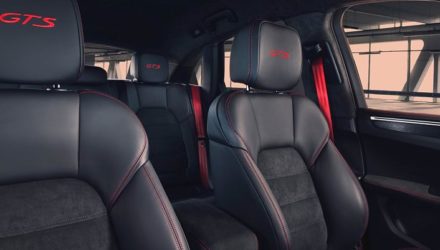 L'intérieur du Porsche Macan GTS