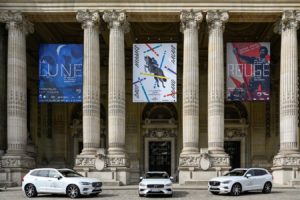 Trois Volvo au Saut Hermès au Grand Palais en 2019