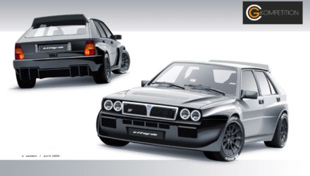 Une Lancia Delta 100% électrique grâce à Guerlain Chicherit !