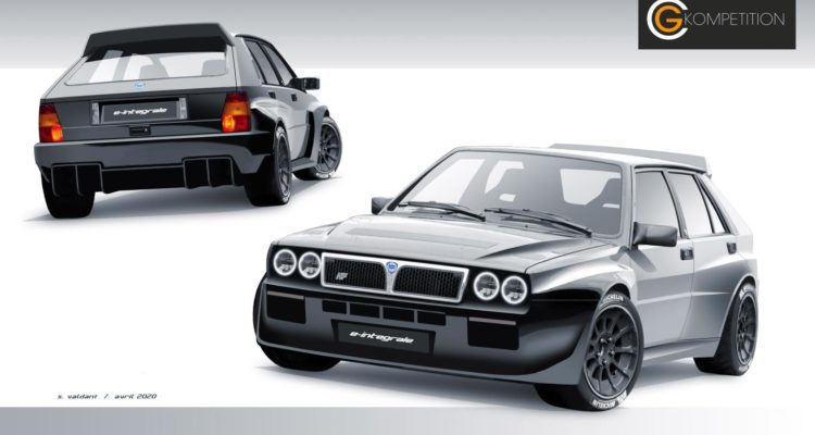 Une Lancia Delta 100% électrique grâce à Guerlain Chicherit !