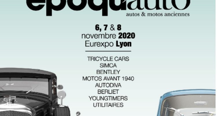 Epoqu'Auto : L'affiche de l'édition 2020