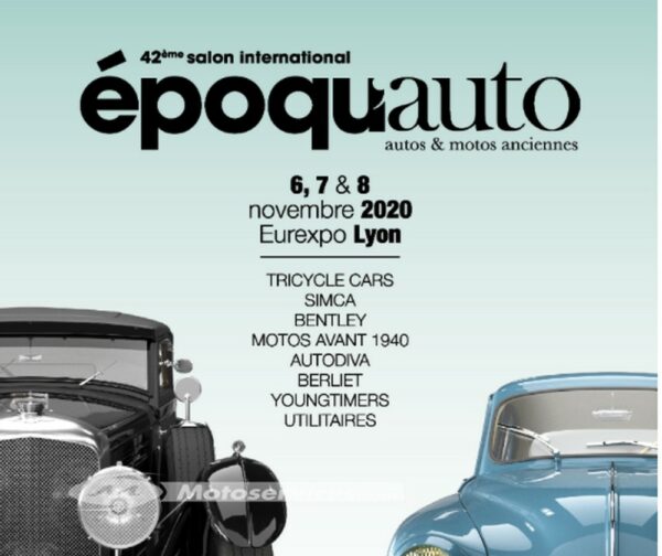 Epoqu'Auto : L'affiche de l'édition 2020