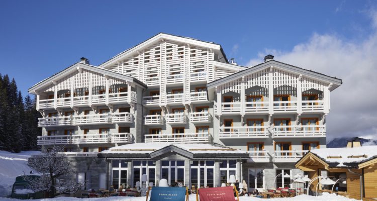 Ecrin Blanc hôtel courchevel