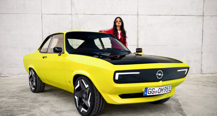 L'Opel Manta de retour en version électrique !