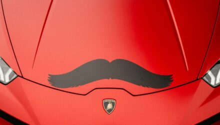 lamborghini moustache