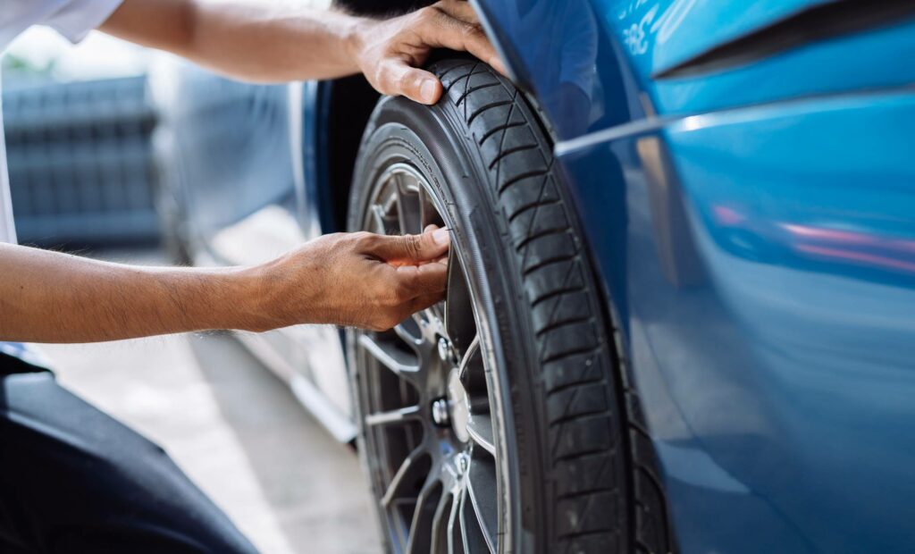 réparation auto changement pneu