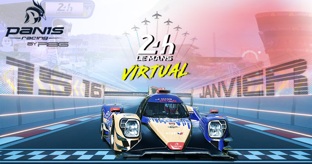 Panis x Grosjean para la carrera de resistencia virtual