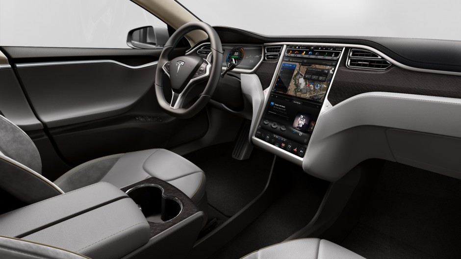 intérieur tesla