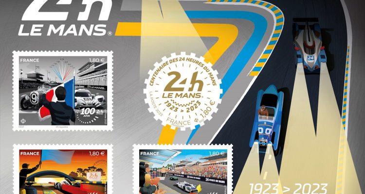 La Poste lance une collection de timbres spéciale "24 Heures du Mans"