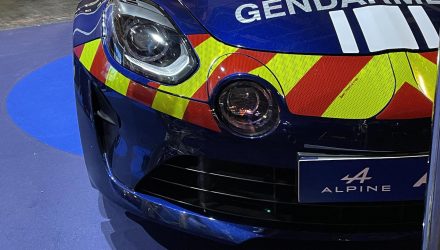 Alpine A110 Gendarmerie sur la pgw