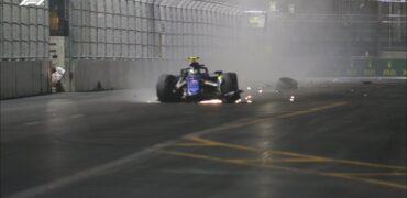 La vidéo du terrifiant crash de Colapinto en F1, à Las Vegas, la cité du jeu