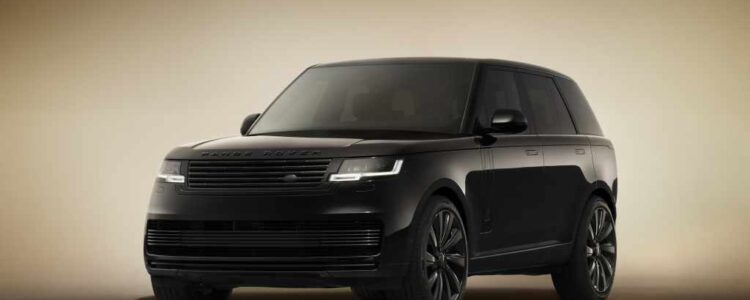 range rover sv black