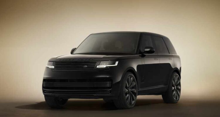 range rover sv black